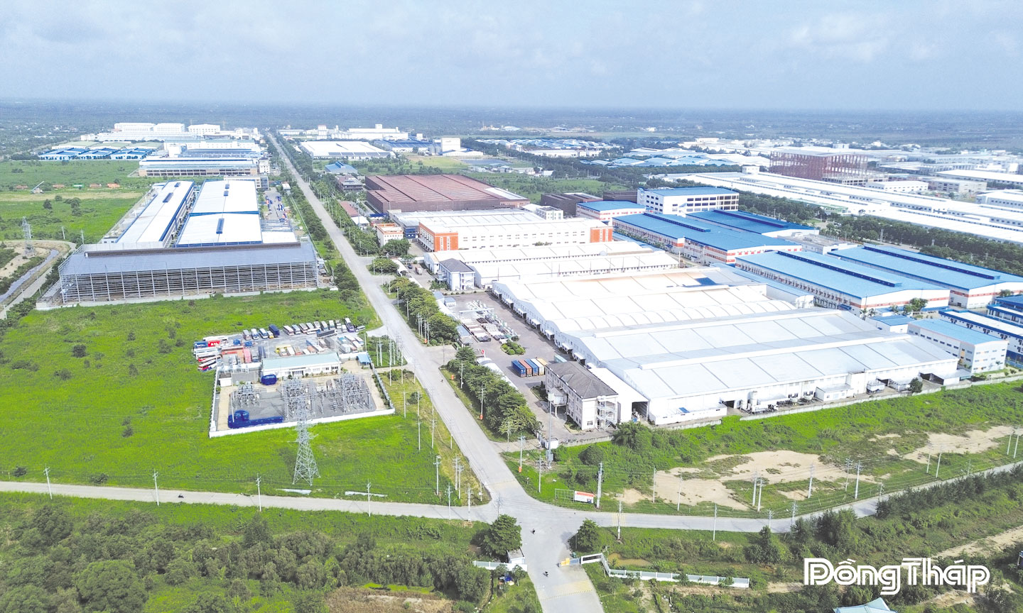 KCN Long Giang hiện đã thu hút được 62 dự án đầu tư.